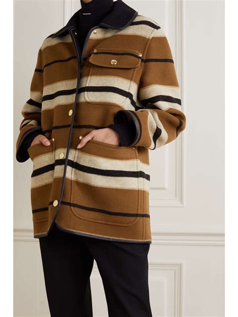 burberry icon stripe jacket|Burberry coats for women.